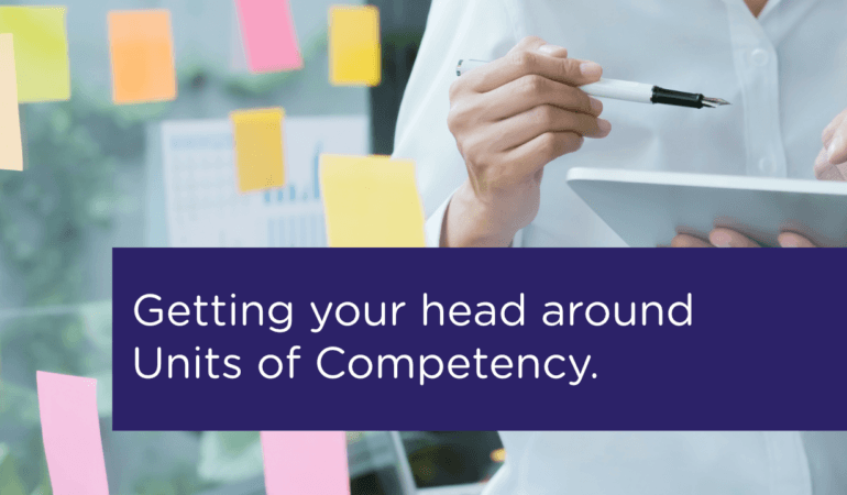 How do I understand Units of Competency TAE40116 Certificate IV in Training and Assessment