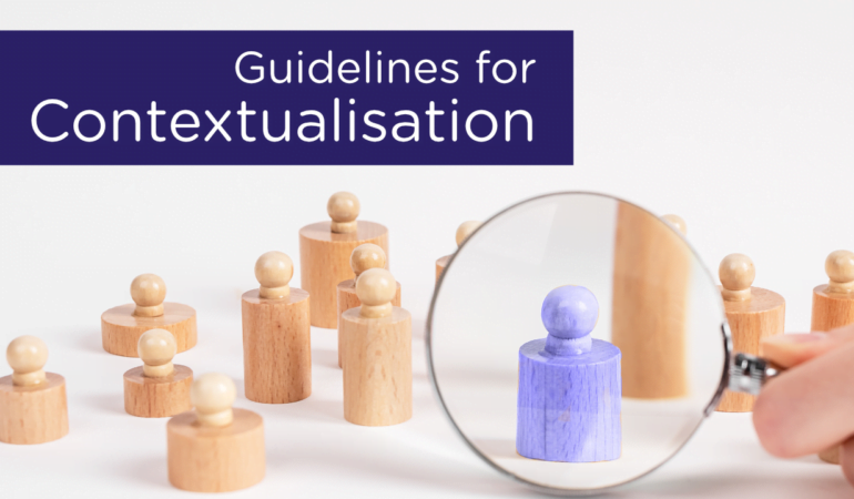 Guidelines for Contextualisation in Vocational Education and Training VET